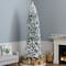 9ft. Unlit Acacia Flocked Artificial Christmas Tree